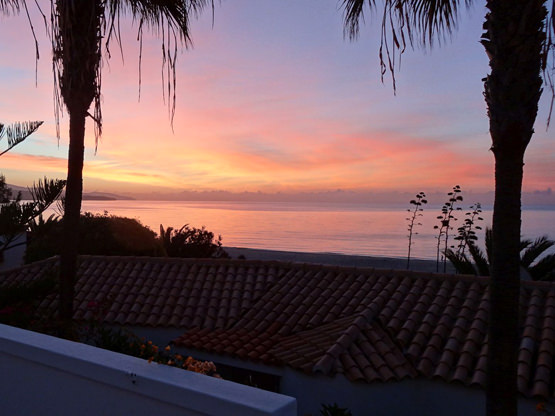 Sonnenaufgang Meerblick Ferienappartement Casa Calma